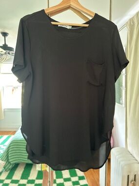 Black sheer Shirt